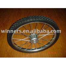 semi pneumatic rubber wheel